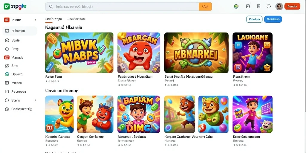 Screenshot menunjukkan level baru yang menantang.
