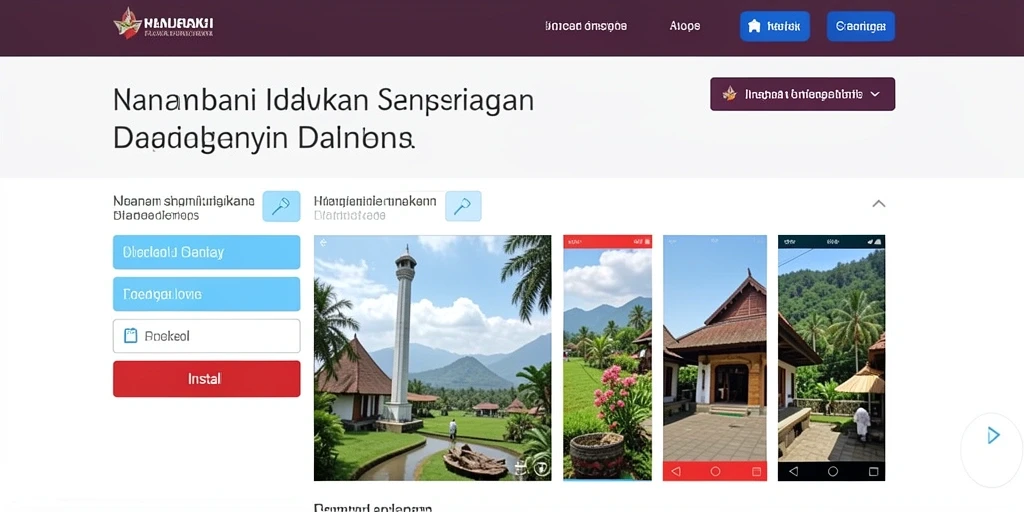 Tampilan antarmuka yang menarik dan user-friendly.