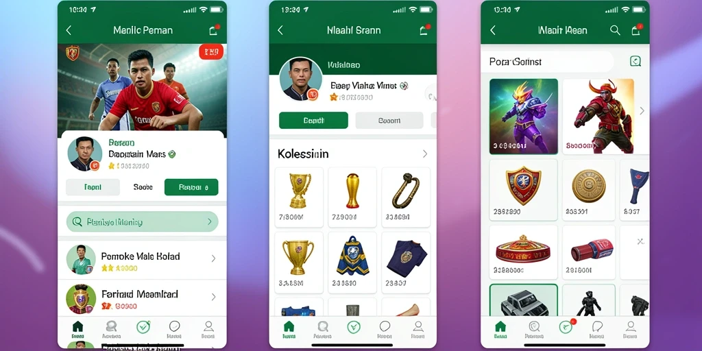 Tangkapan layar menampilkan tampilan awal permainan yang memukau.