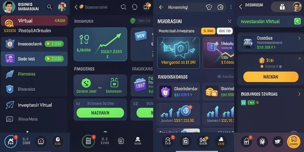 Tampilan antarmuka yang sederhana dan intuitif.