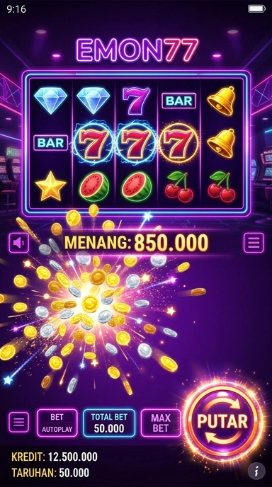 Pratinjau antarmuka emon77 — aplikasi APK resmi Android v1.8.9